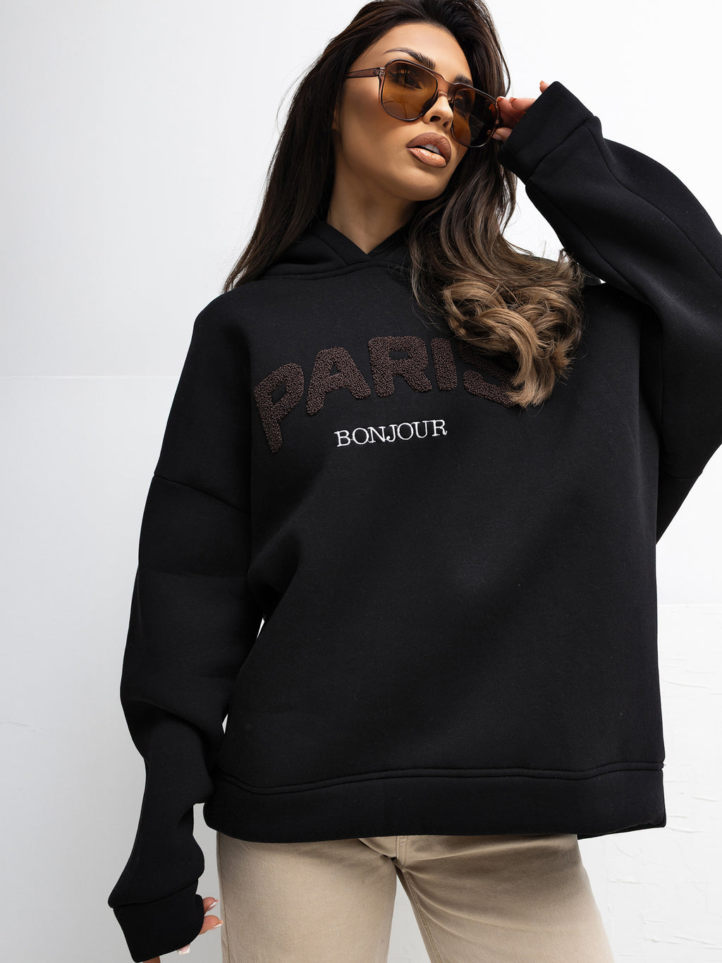 Bluza z kapturem RUE PARIS