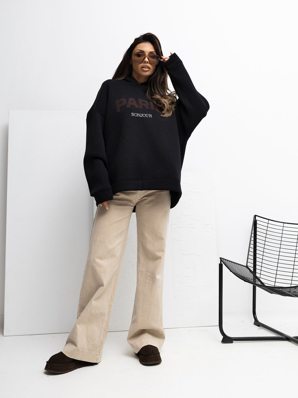 Bluza z kapturem RUE PARIS