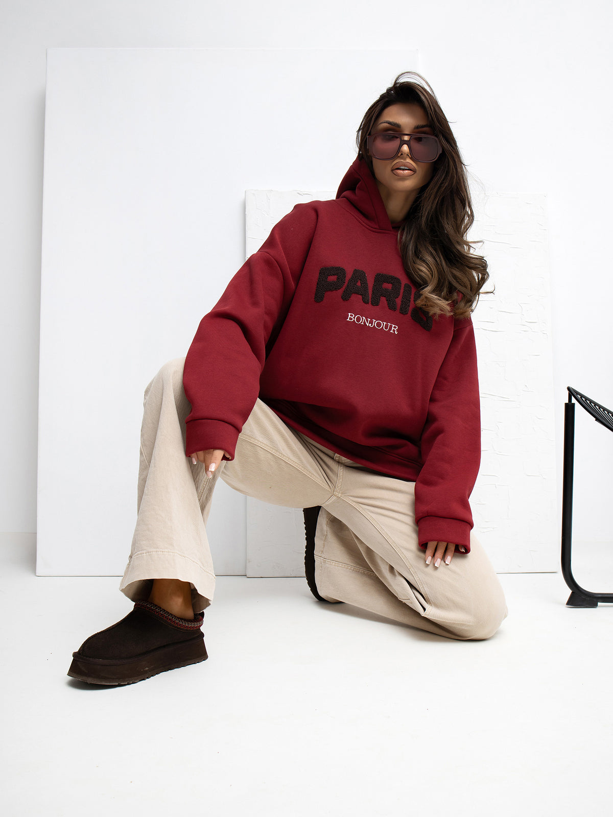 Bluza z kapturem RUE PARIS