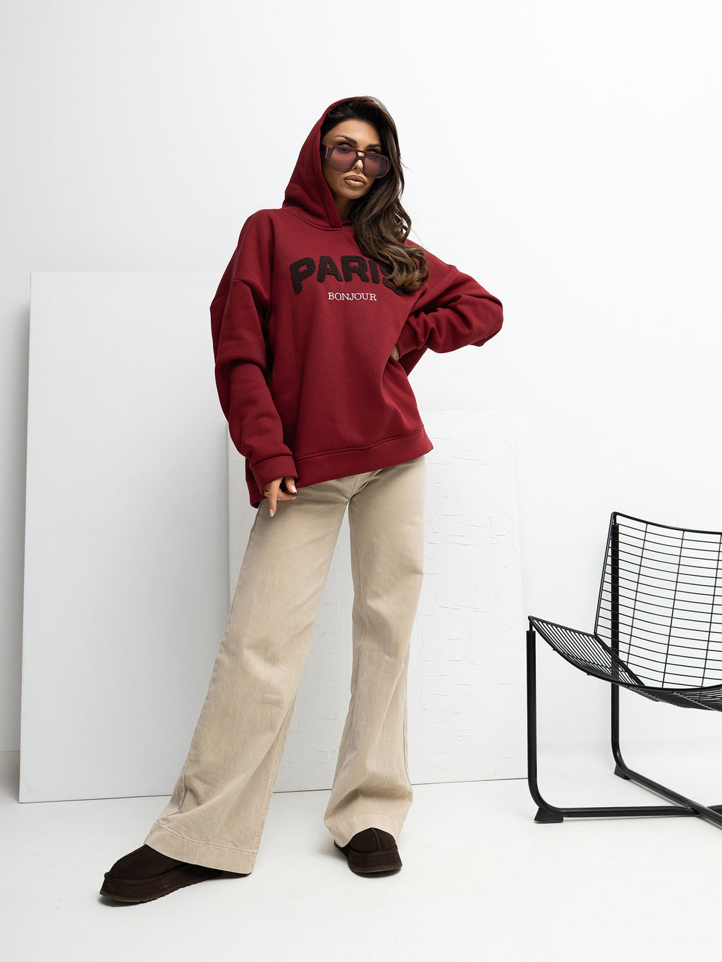 Bluza z kapturem RUE PARIS