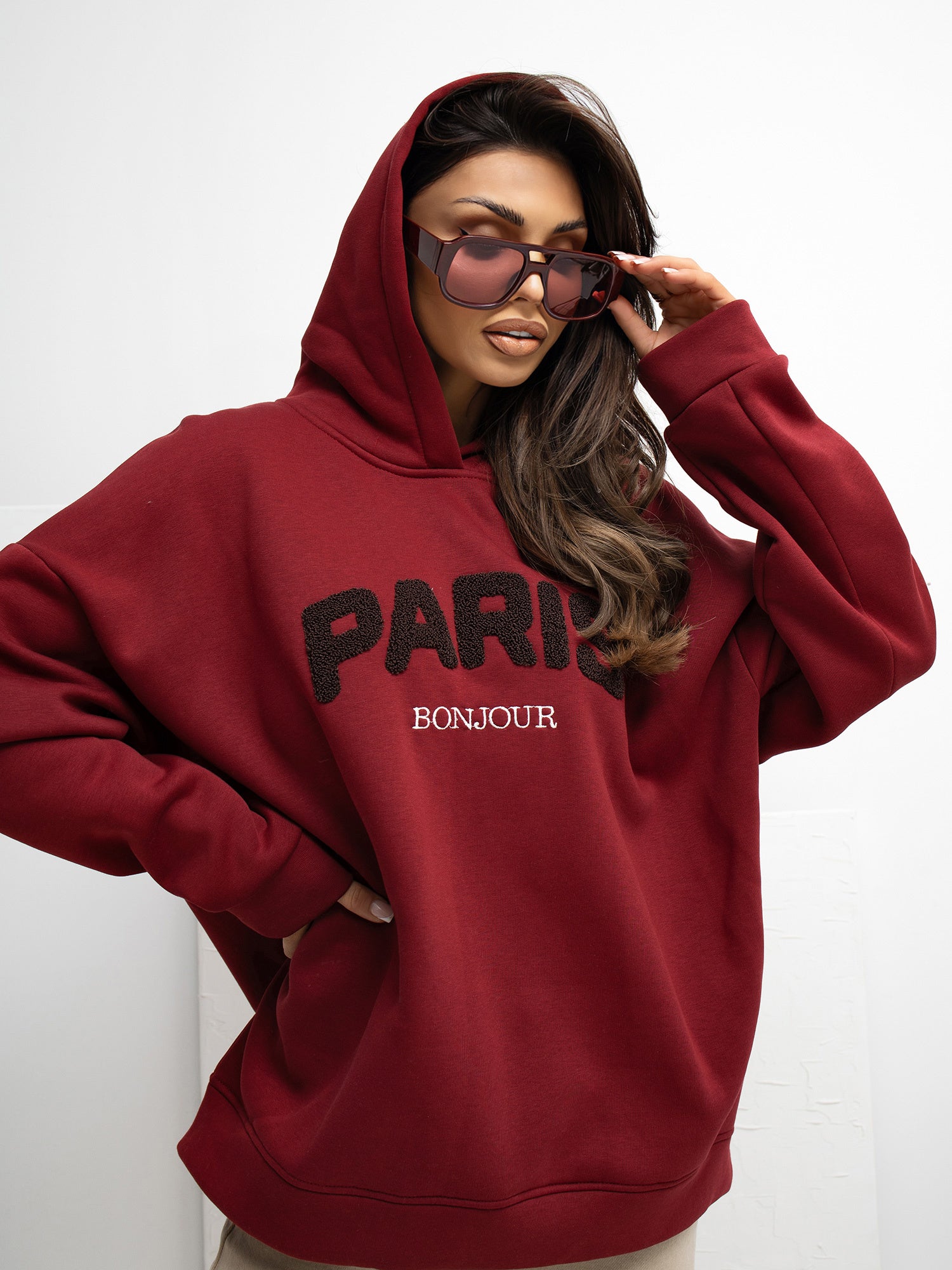 Bluza z kapturem RUE PARIS