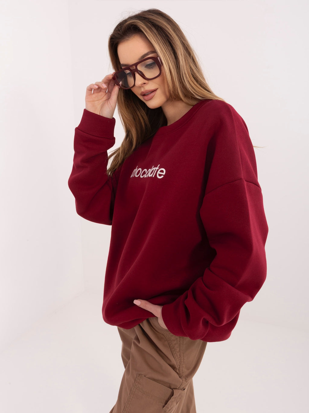 Bluza bez kaptura RUE PARIS