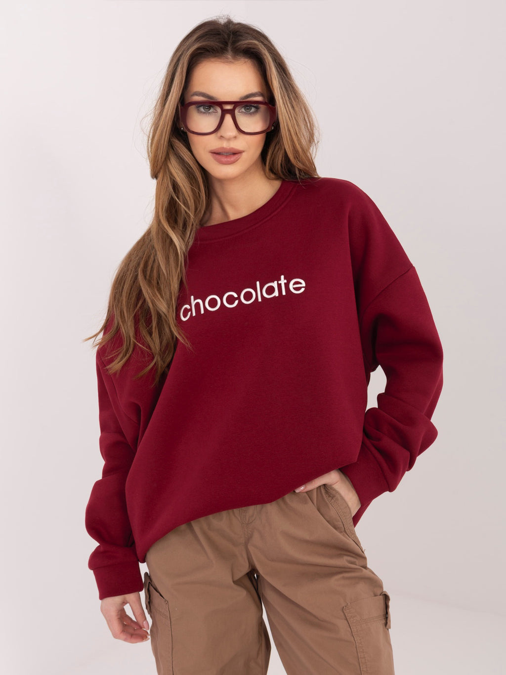 Bluza bez kaptura RUE PARIS