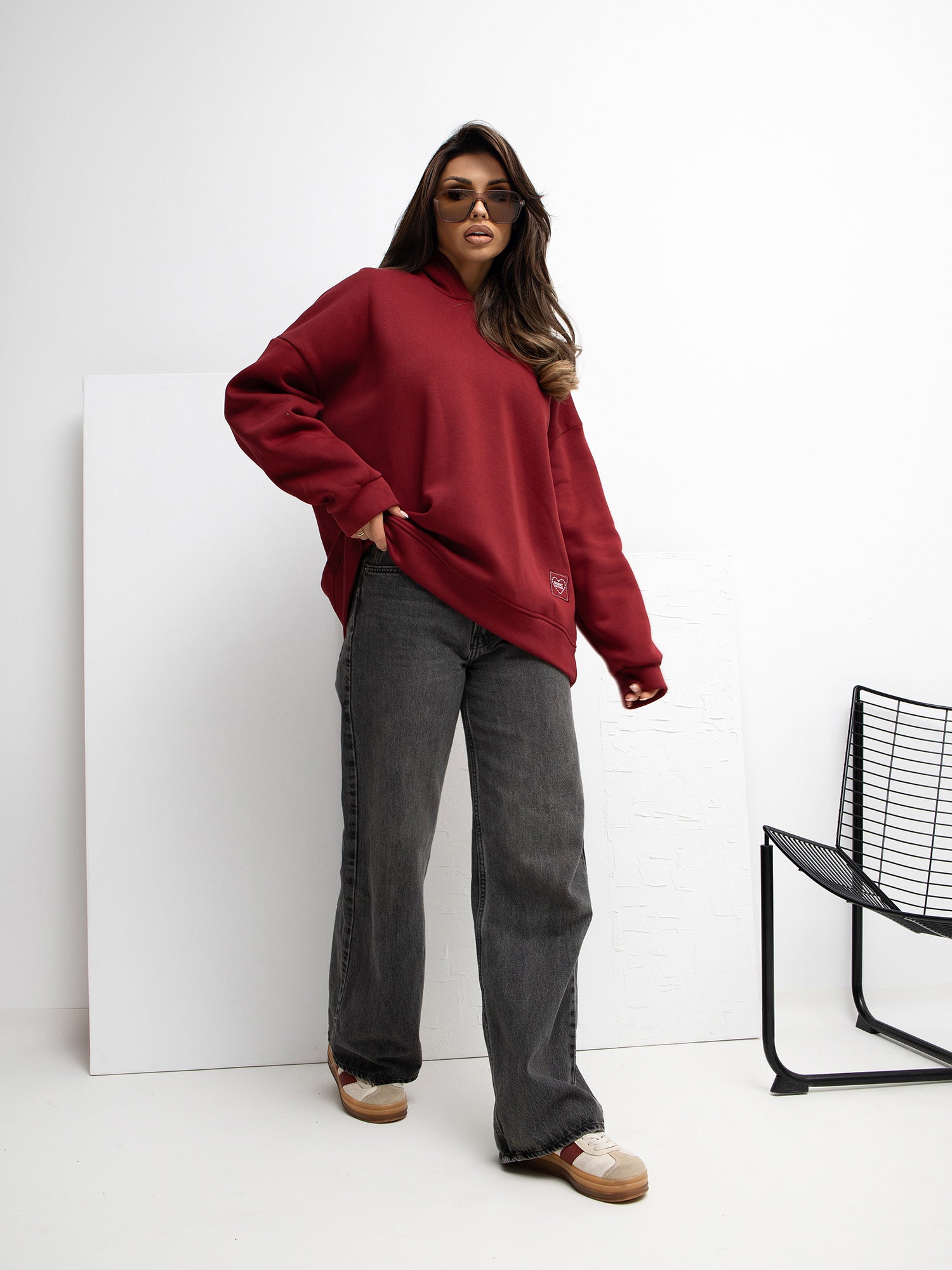 Bluza z kapturem RUE PARIS