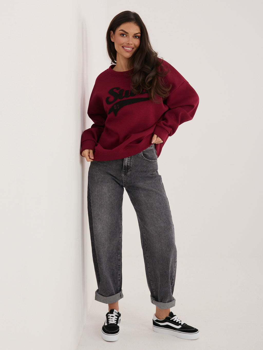 Bluza bez kaptura RUE PARIS