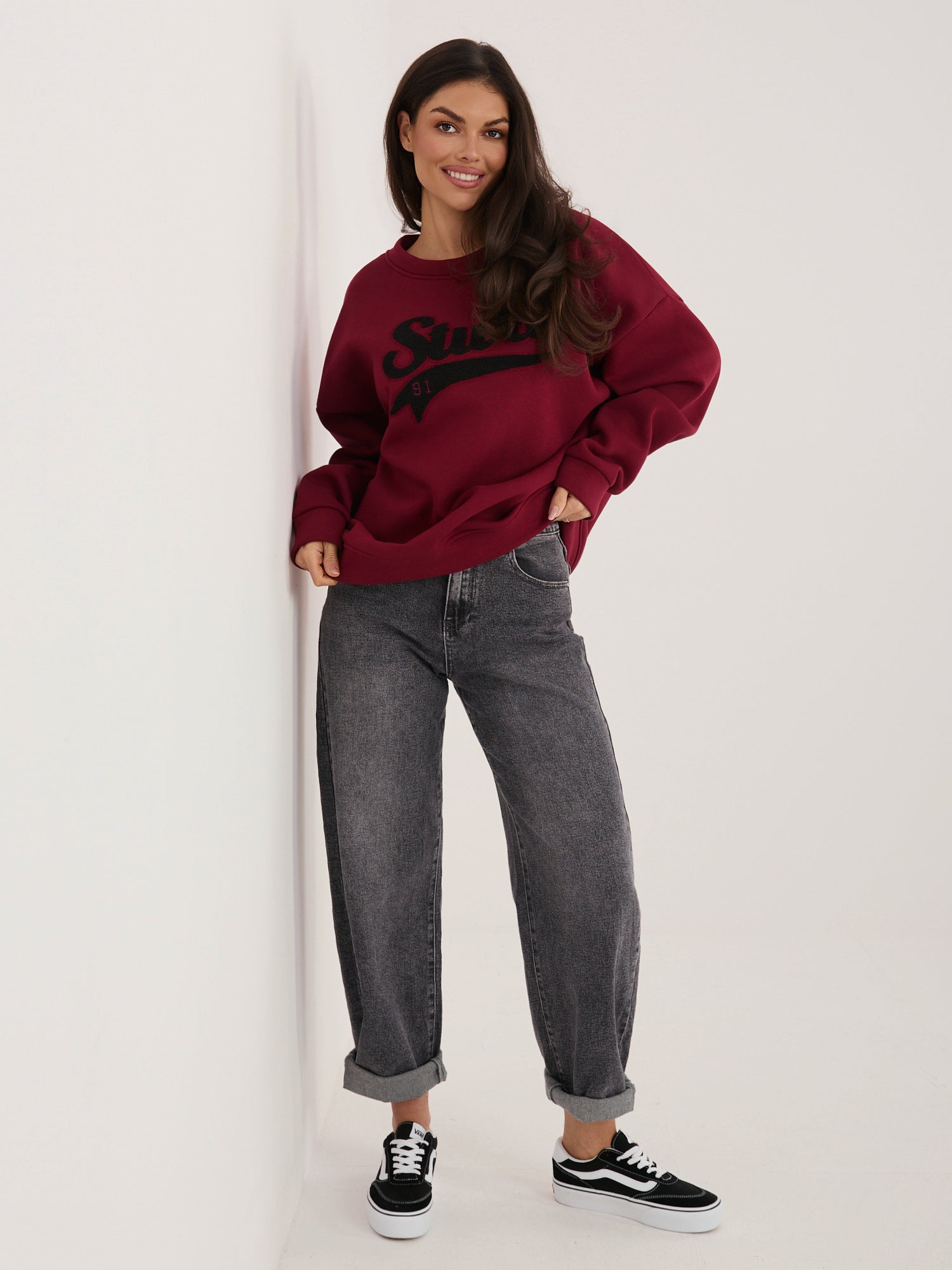 Bluza bez kaptura RUE PARIS