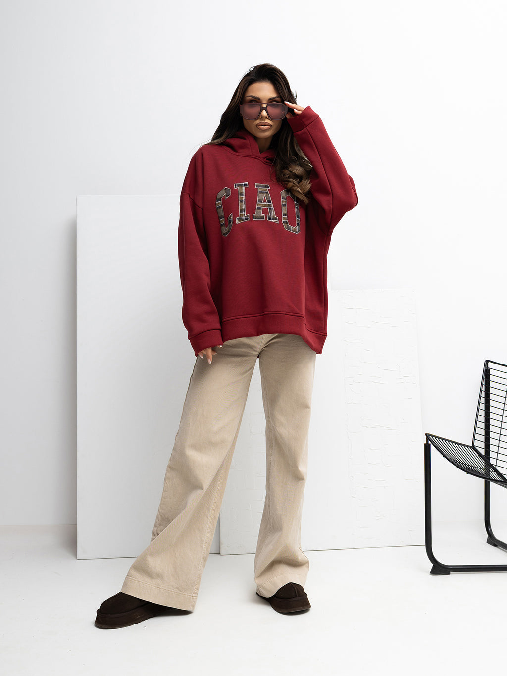 Bluza z kapturem RUE PARIS