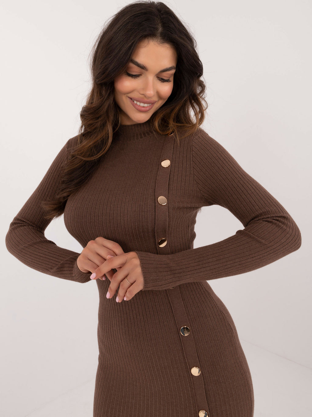 Sukienka dzianinowa Wool Fashion Italia