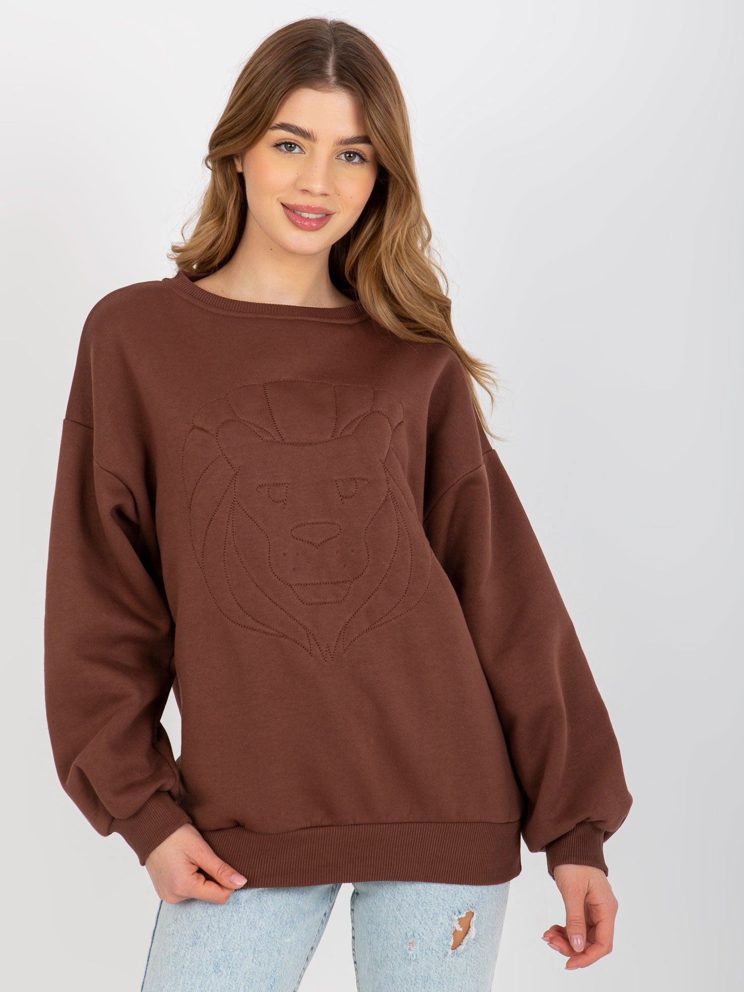 Bluza bez kaptura ex moda