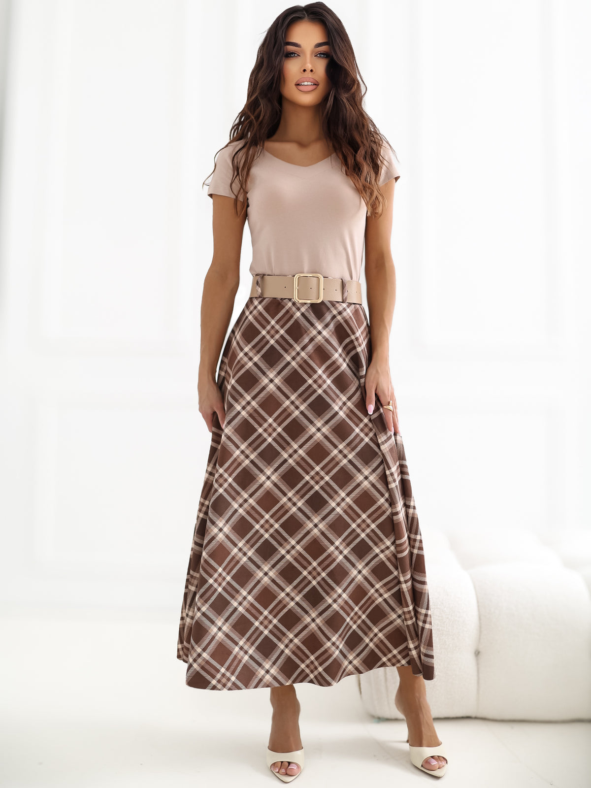 Spódnica rozkloszowana ITALY MODA