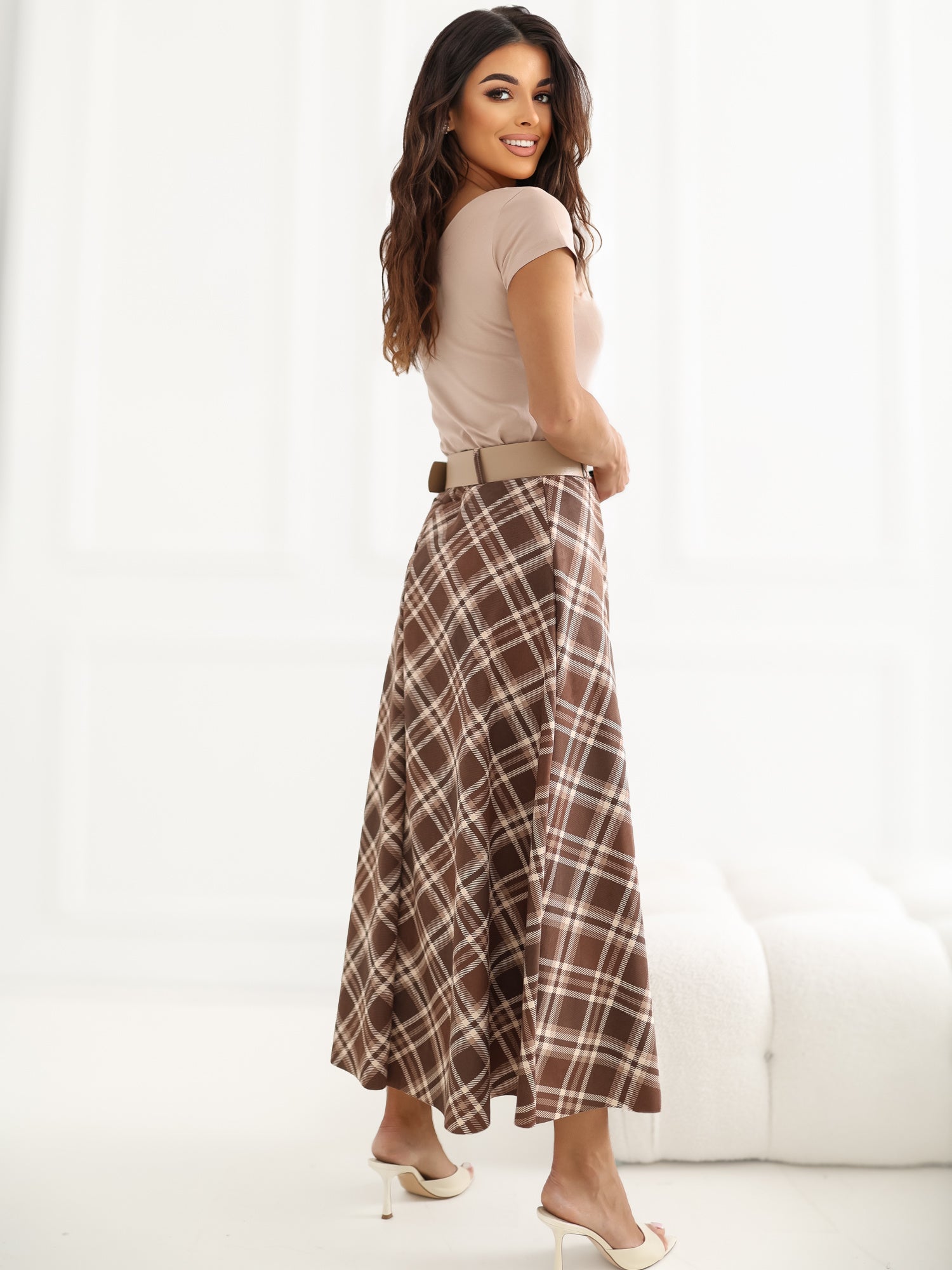 Spódnica rozkloszowana ITALY MODA