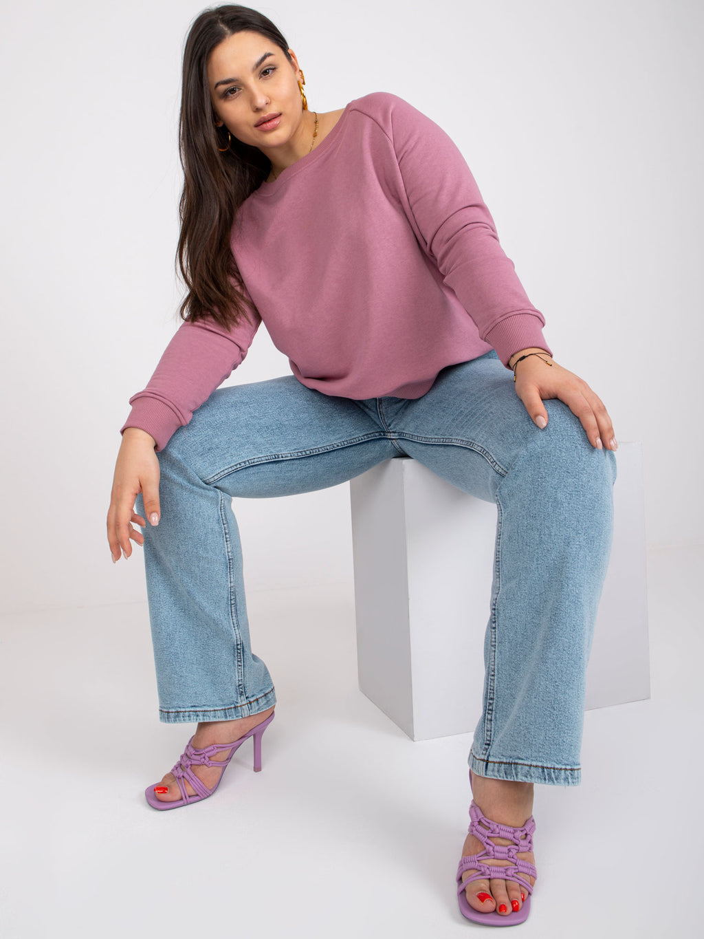 Bluza plus size BASIC FEEL GOOD