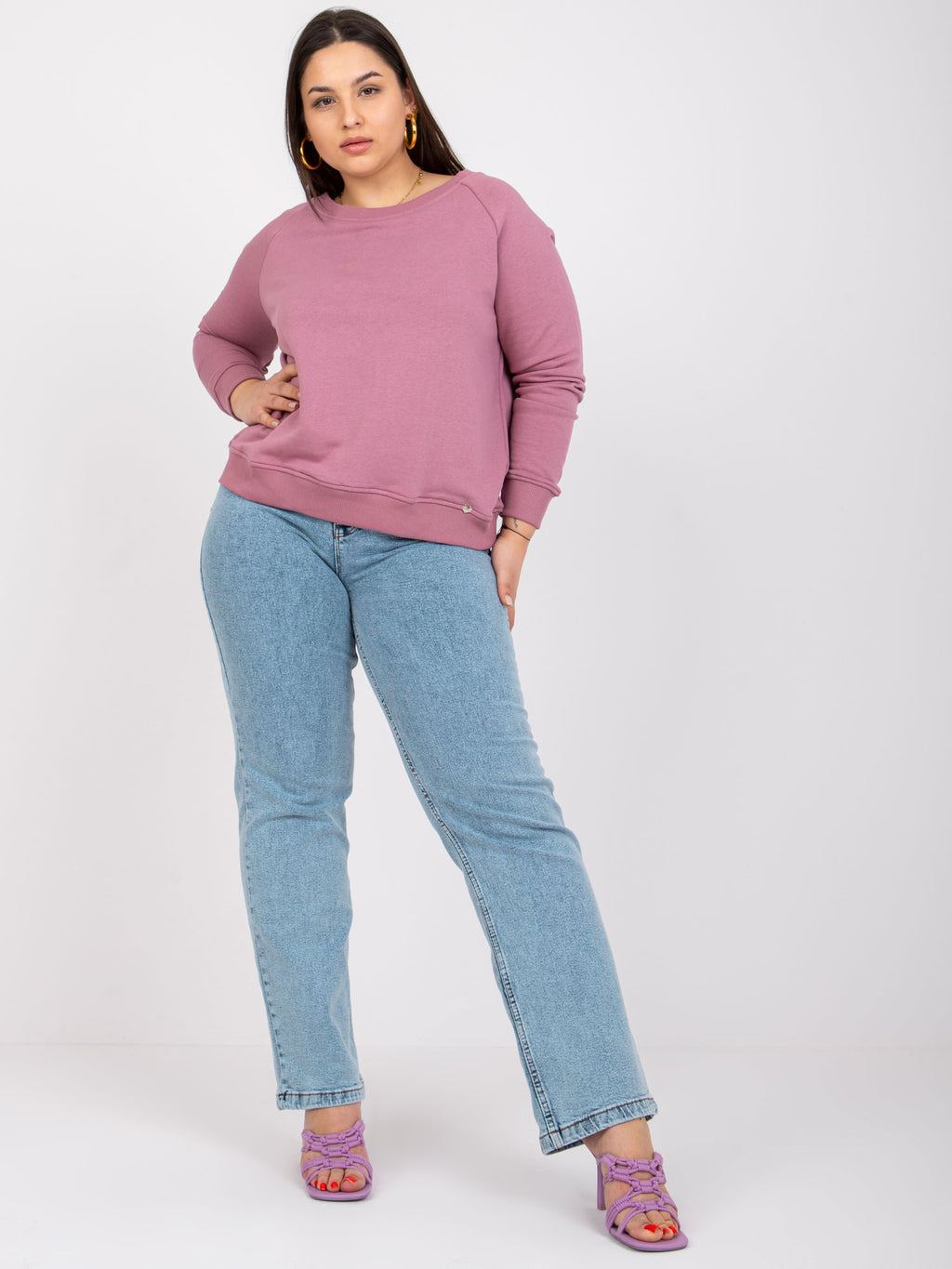 Bluza plus size BASIC FEEL GOOD