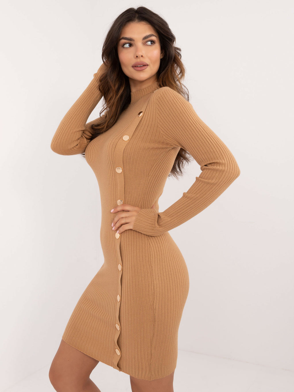 Sukienka dzianinowa Wool Fashion Italia