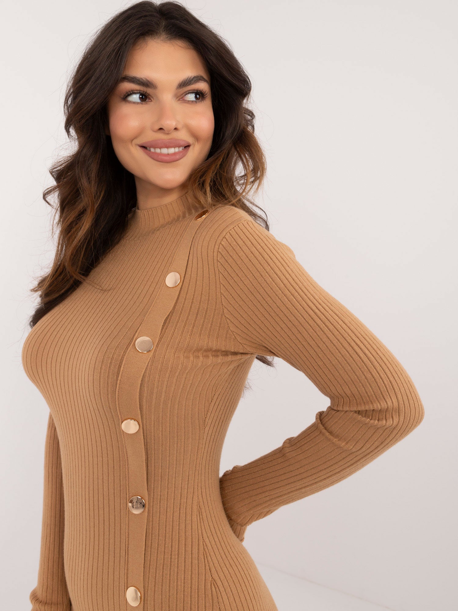 Sukienka dzianinowa Wool Fashion Italia