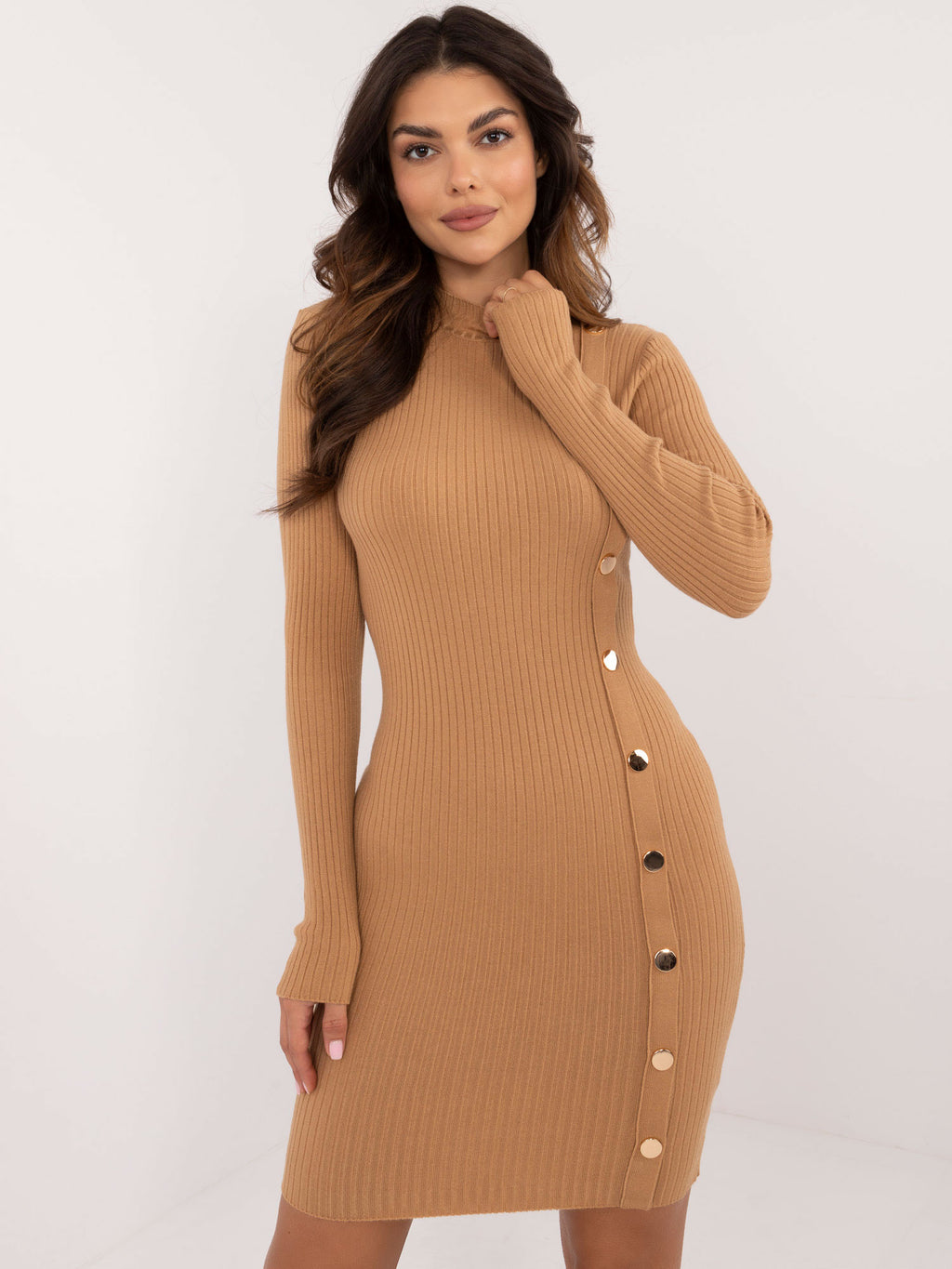 Sukienka dzianinowa Wool Fashion Italia