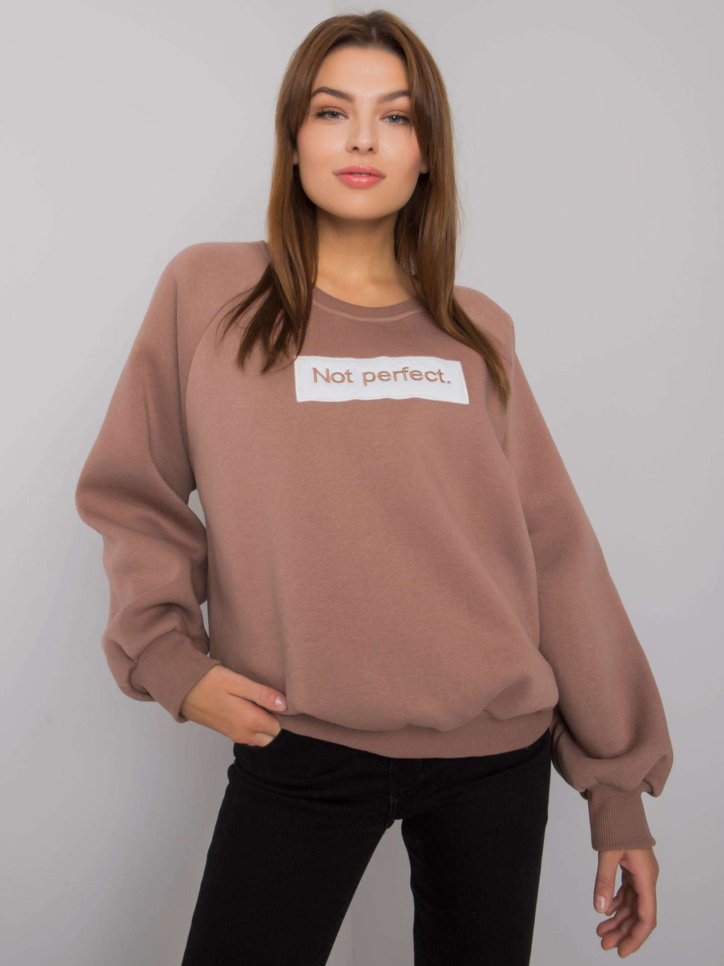 Bluza bez kaptura ex moda