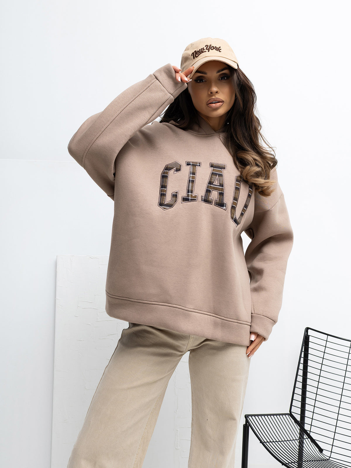Bluza z kapturem RUE PARIS