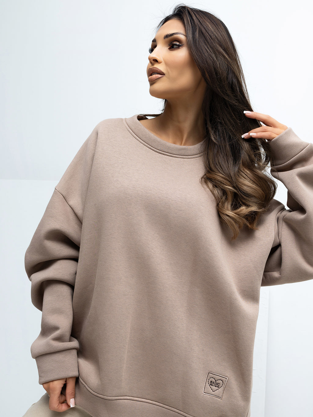 Bluza bez kaptura RUE PARIS