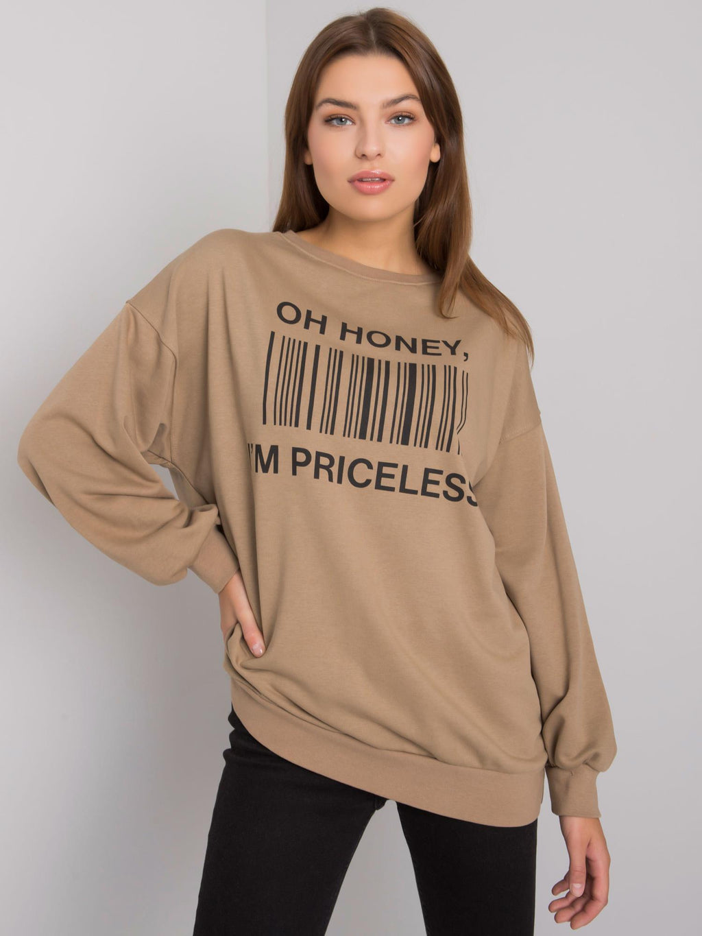 Bluza bez kaptura ex moda