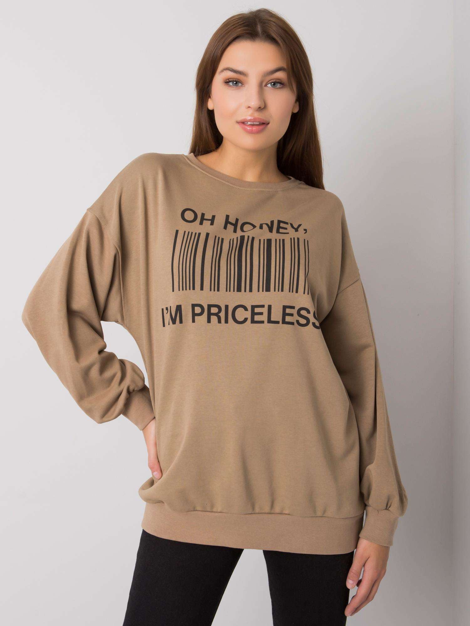 Bluza bez kaptura ex moda