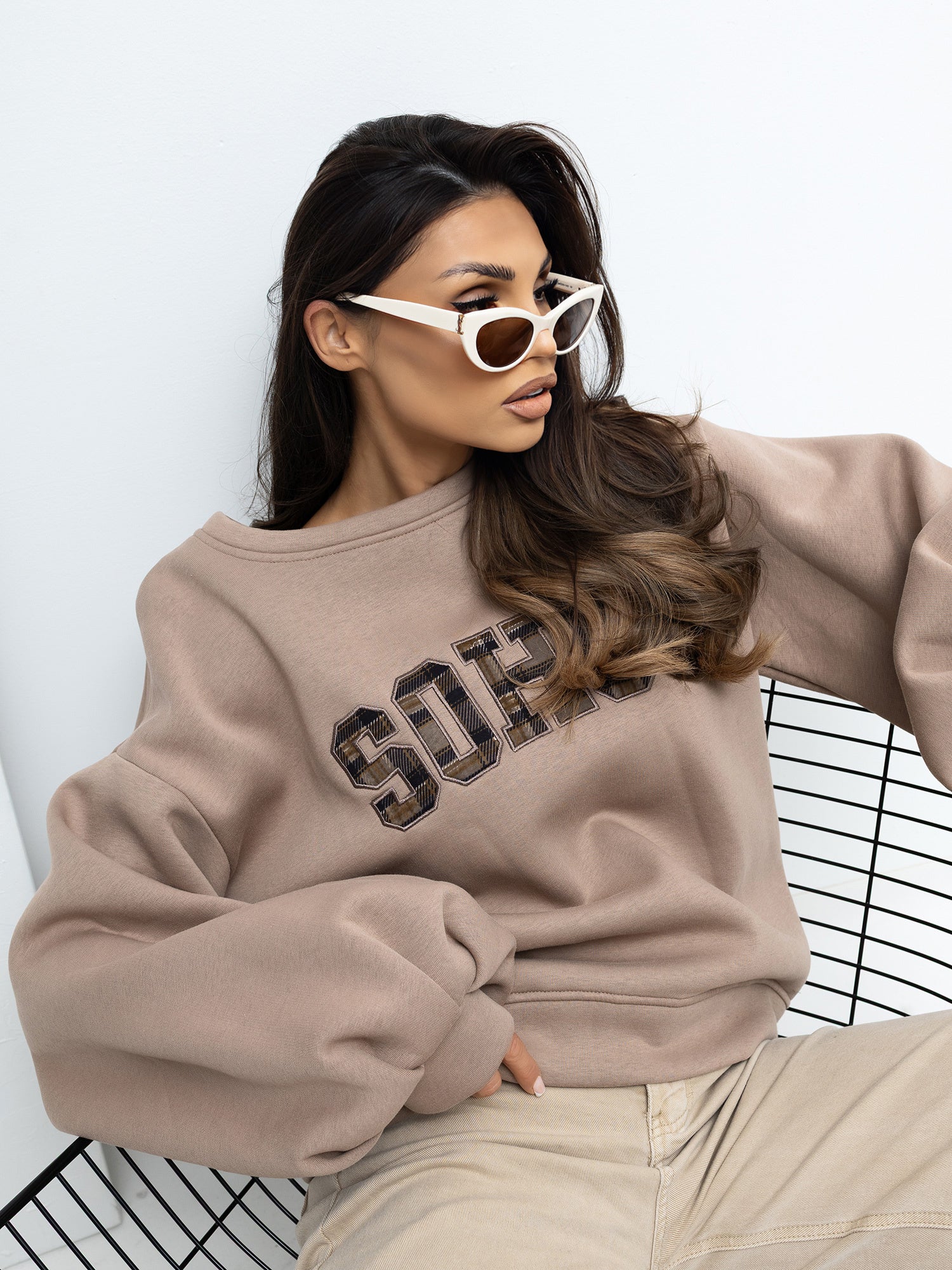 Bluza bez kaptura RUE PARIS