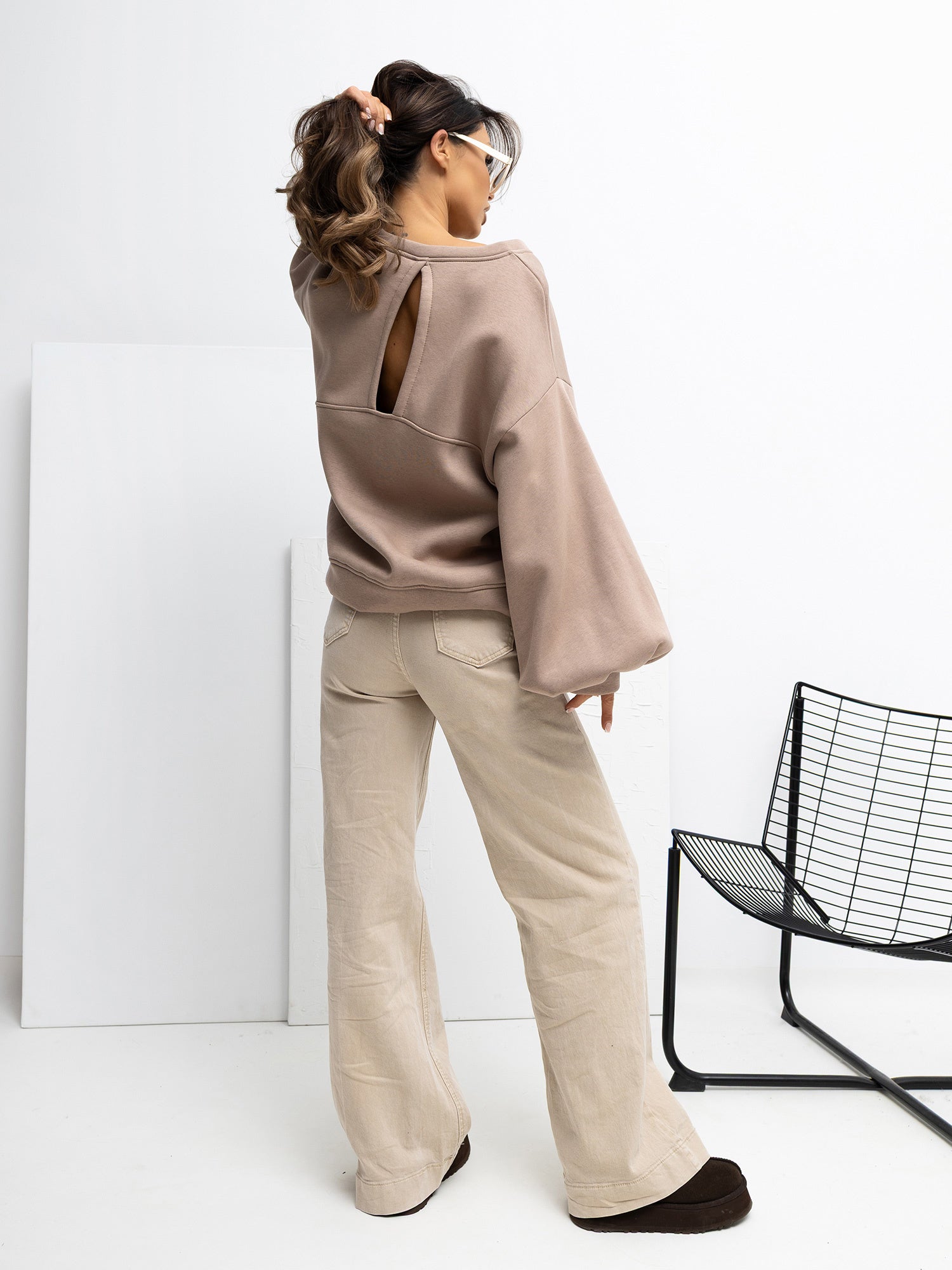 Bluza bez kaptura RUE PARIS