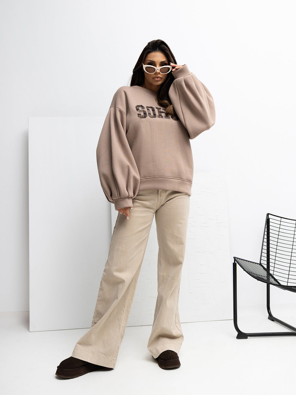 Bluza bez kaptura RUE PARIS