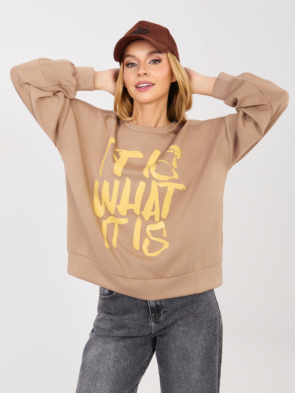 Bluza z nadrukiem RUE PARIS