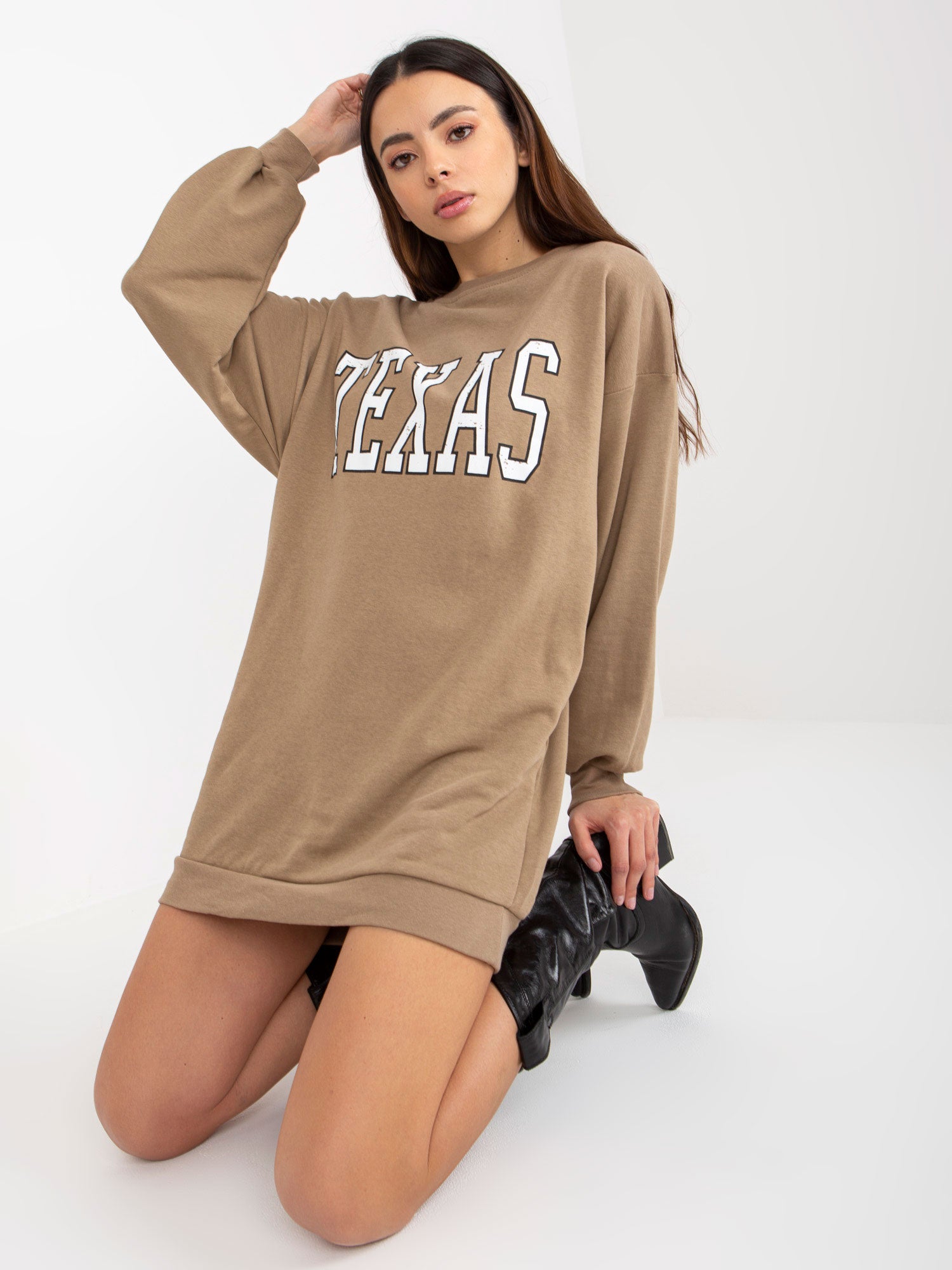 Bluza długa ex moda