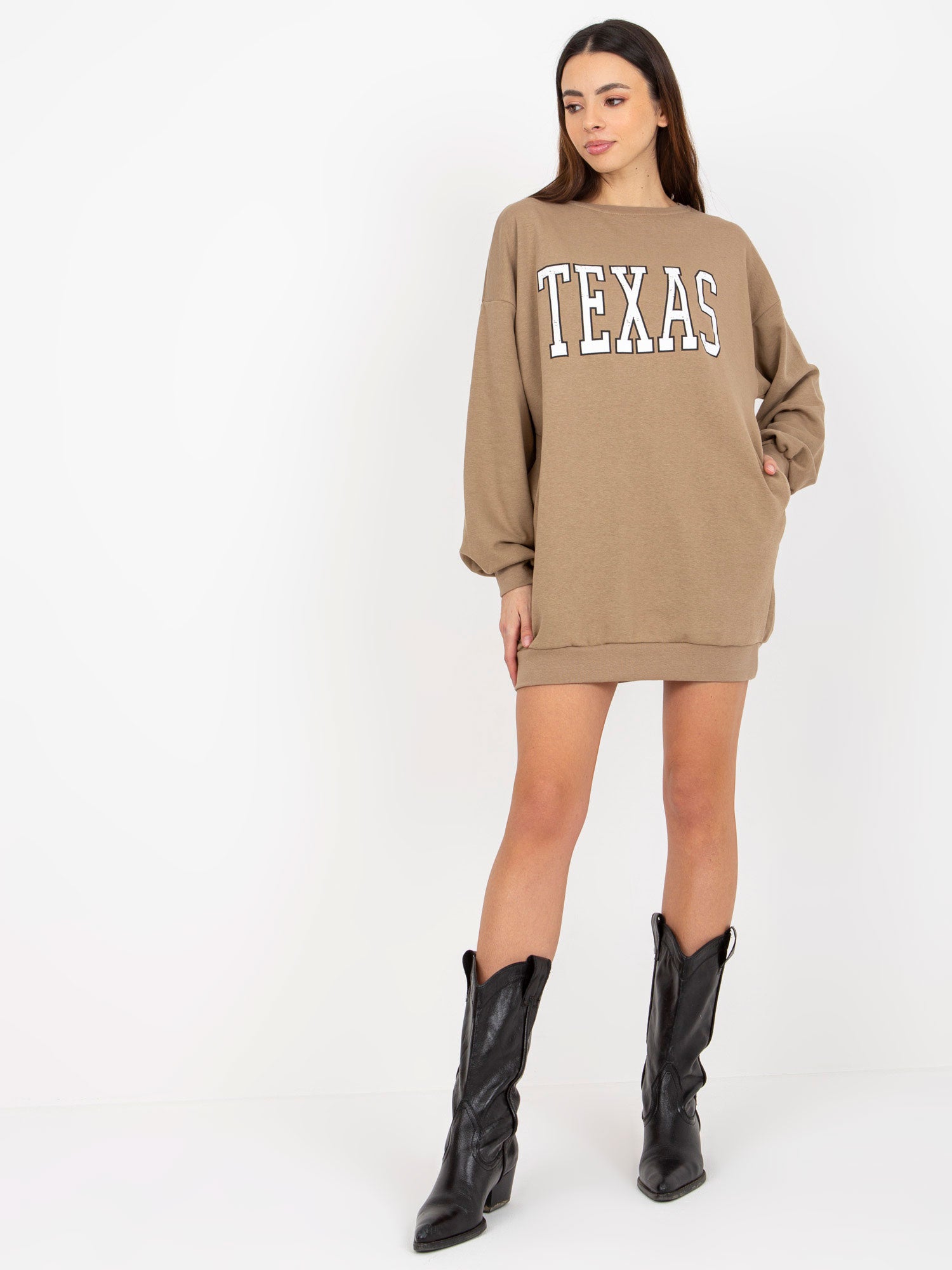 Bluza długa ex moda