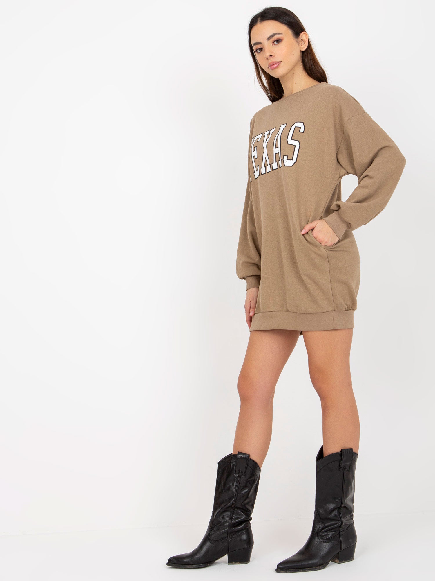 Bluza długa ex moda