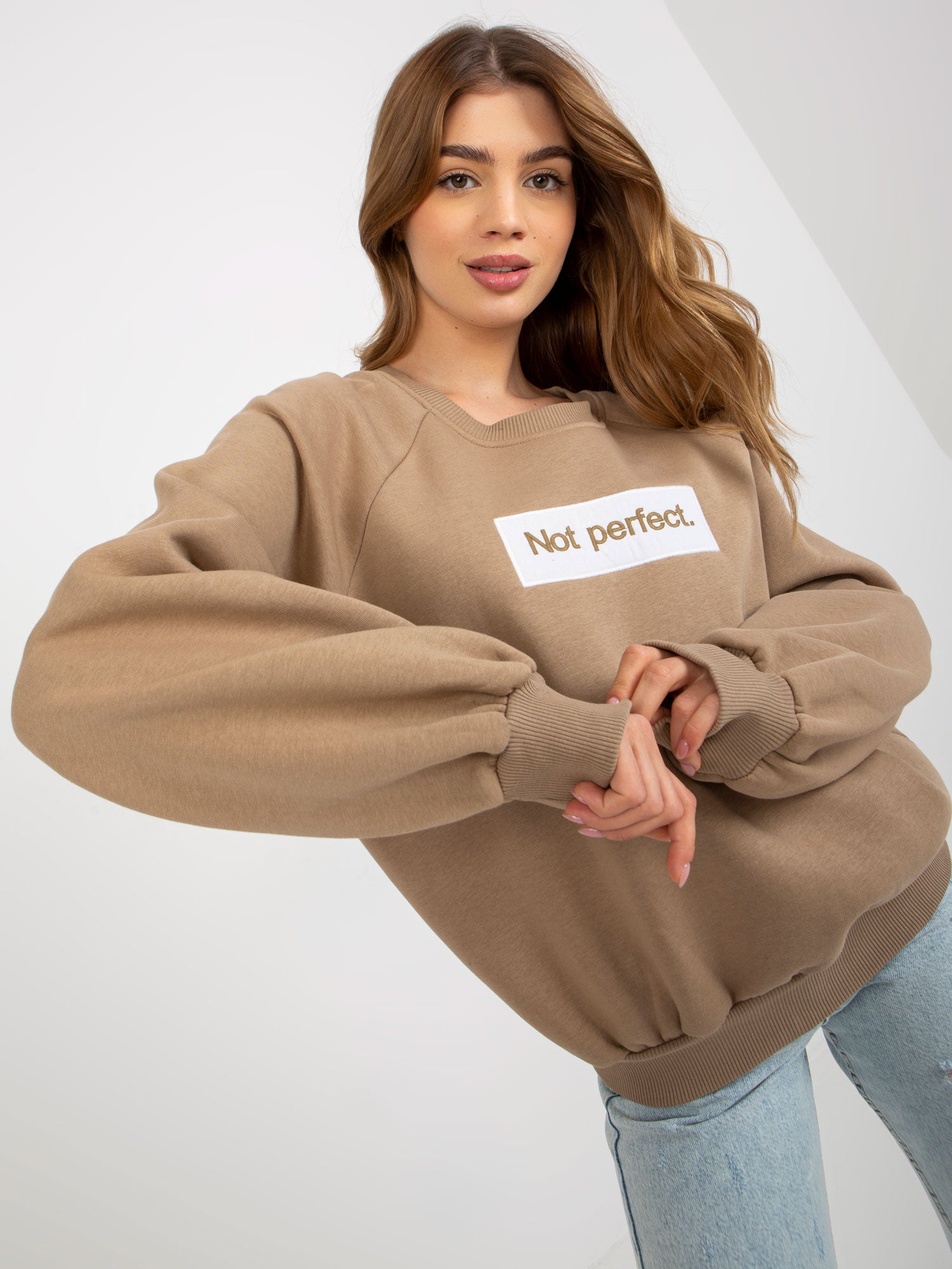 Bluza bez kaptura ex moda