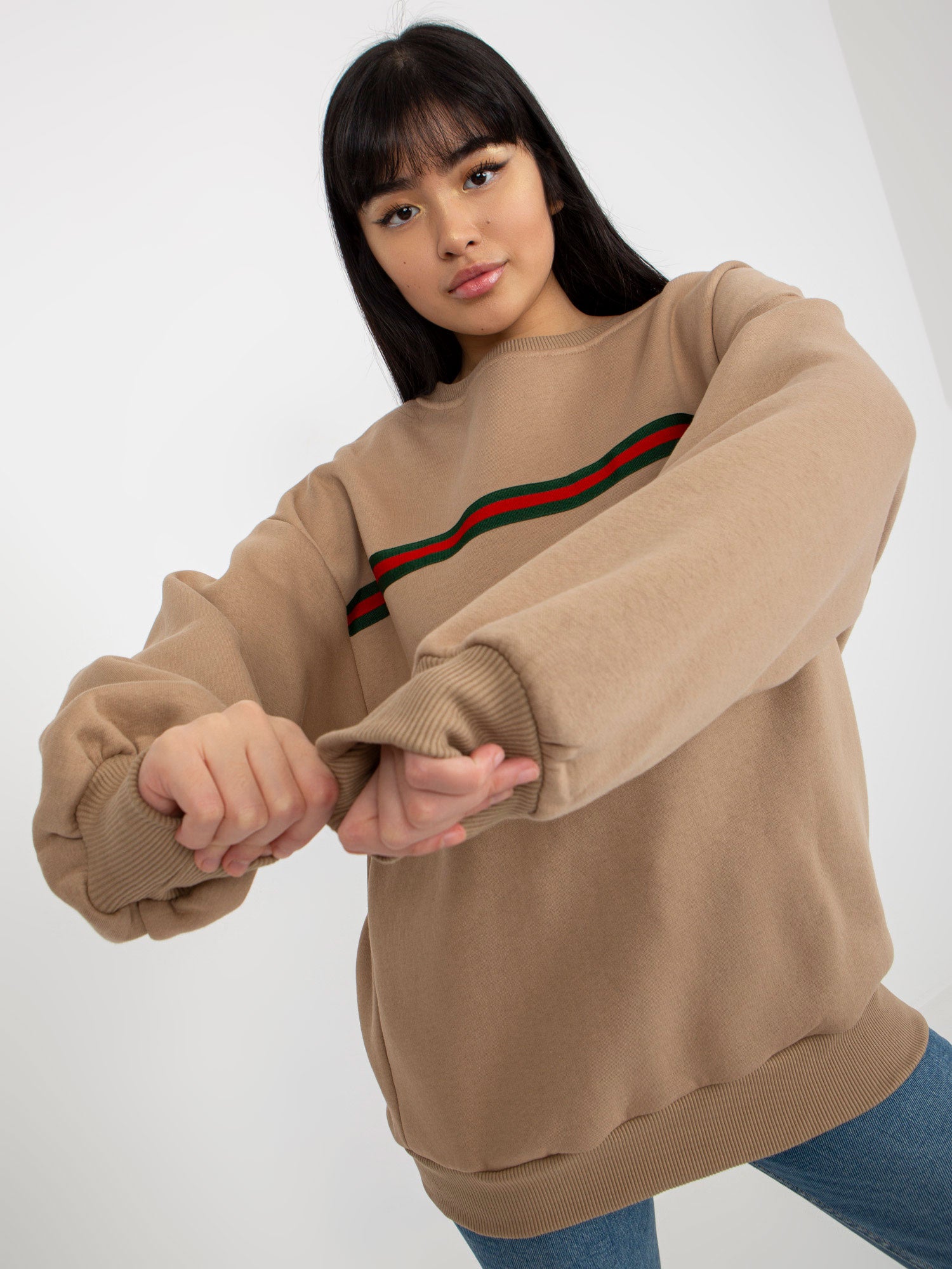 Bluza bez kaptura ex moda