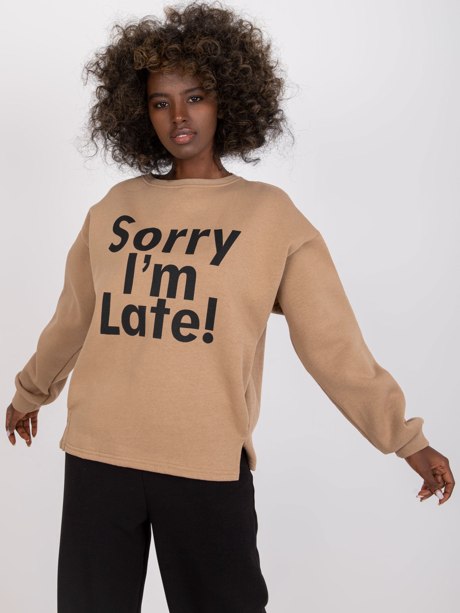 Bluza bez kaptura ex moda