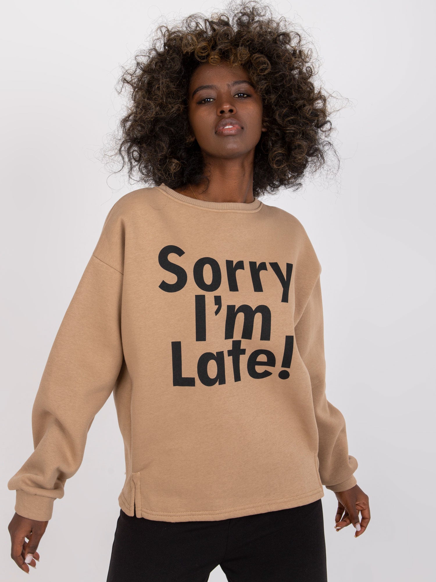 Bluza bez kaptura ex moda