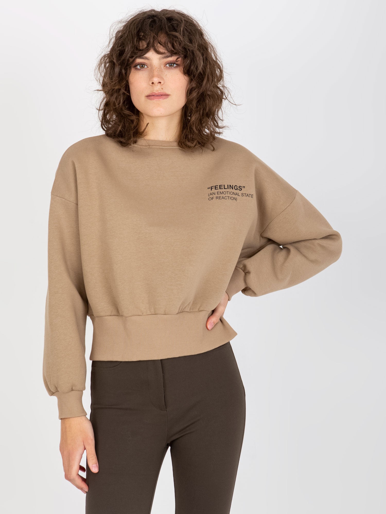 Bluza bez kaptura ex moda
