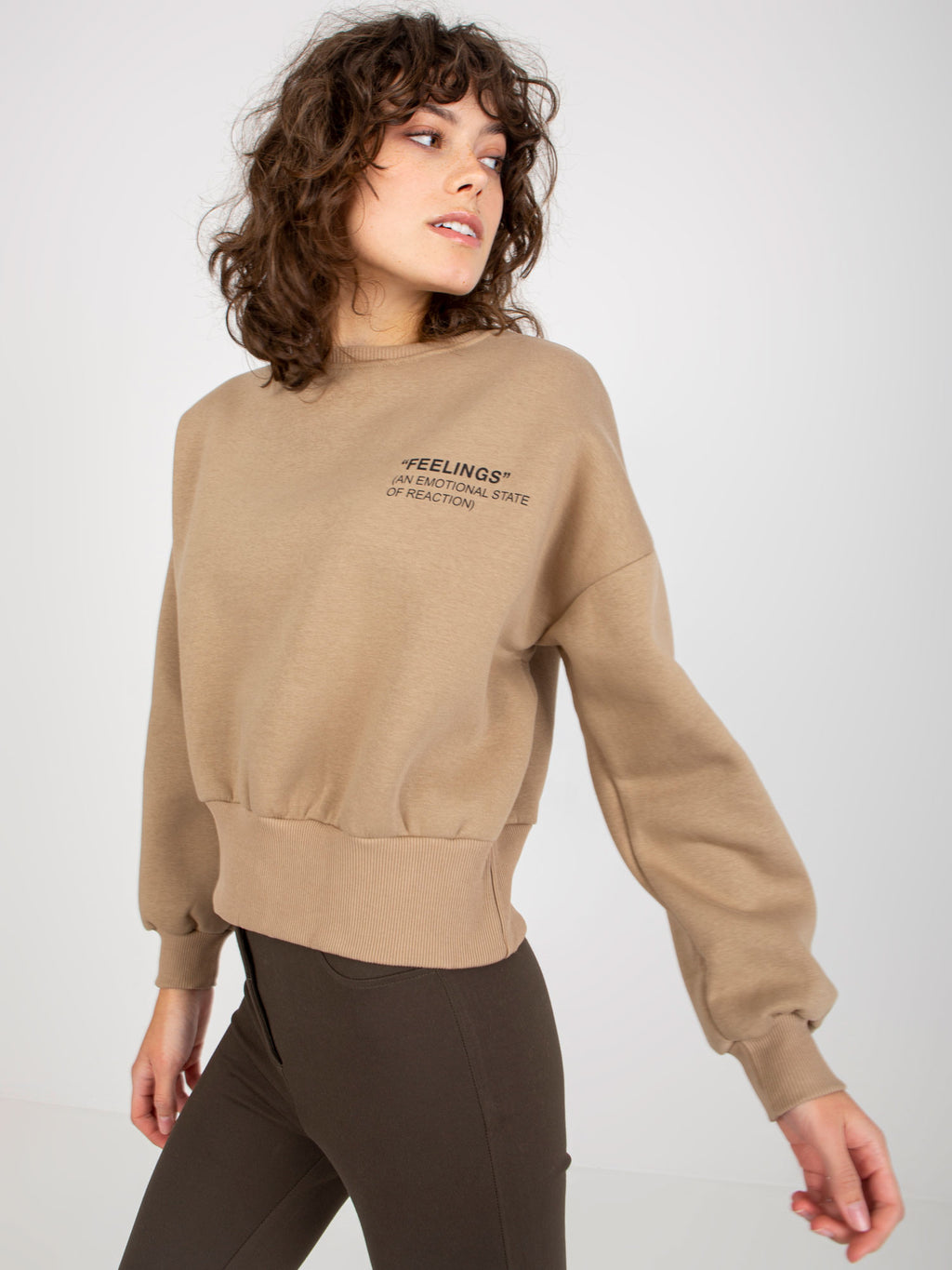 Bluza bez kaptura ex moda