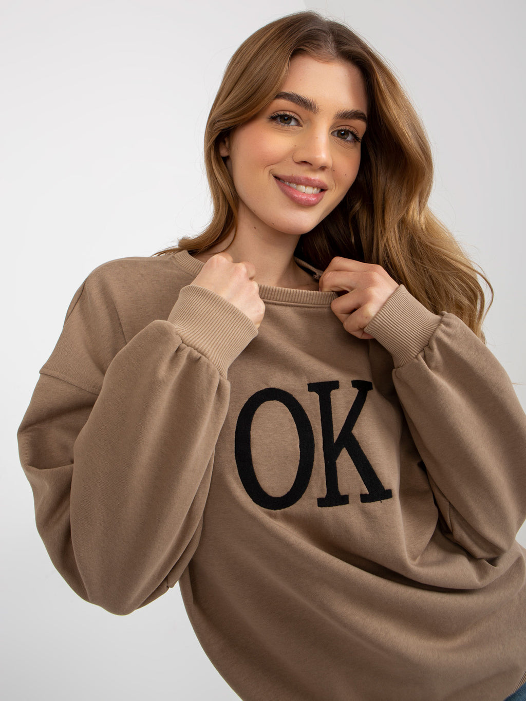 Bluza bez kaptura ex moda