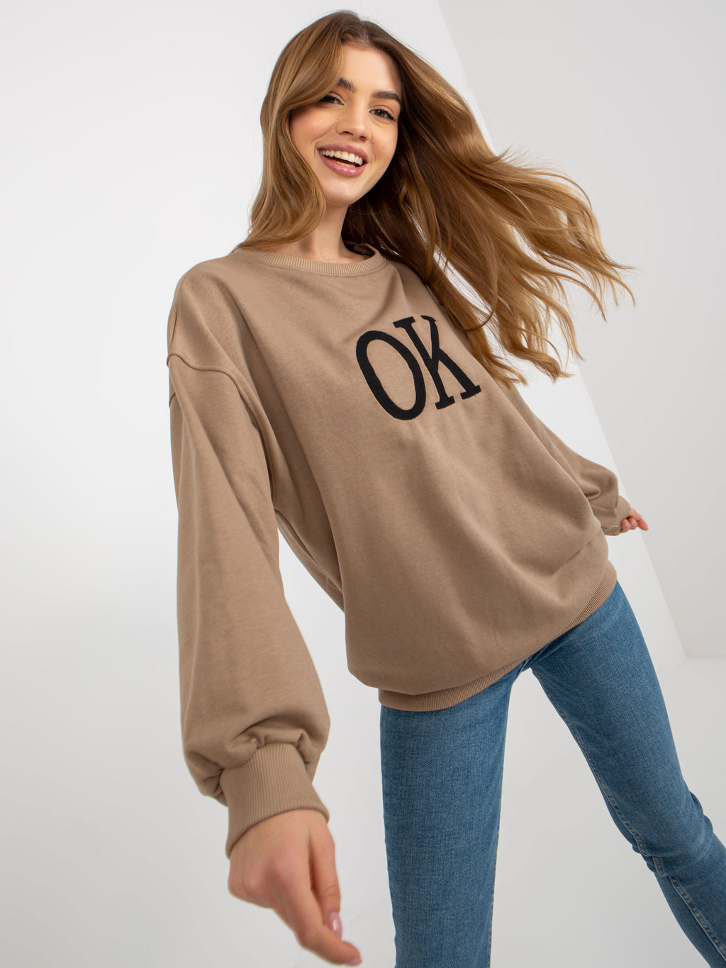 Bluza bez kaptura ex moda