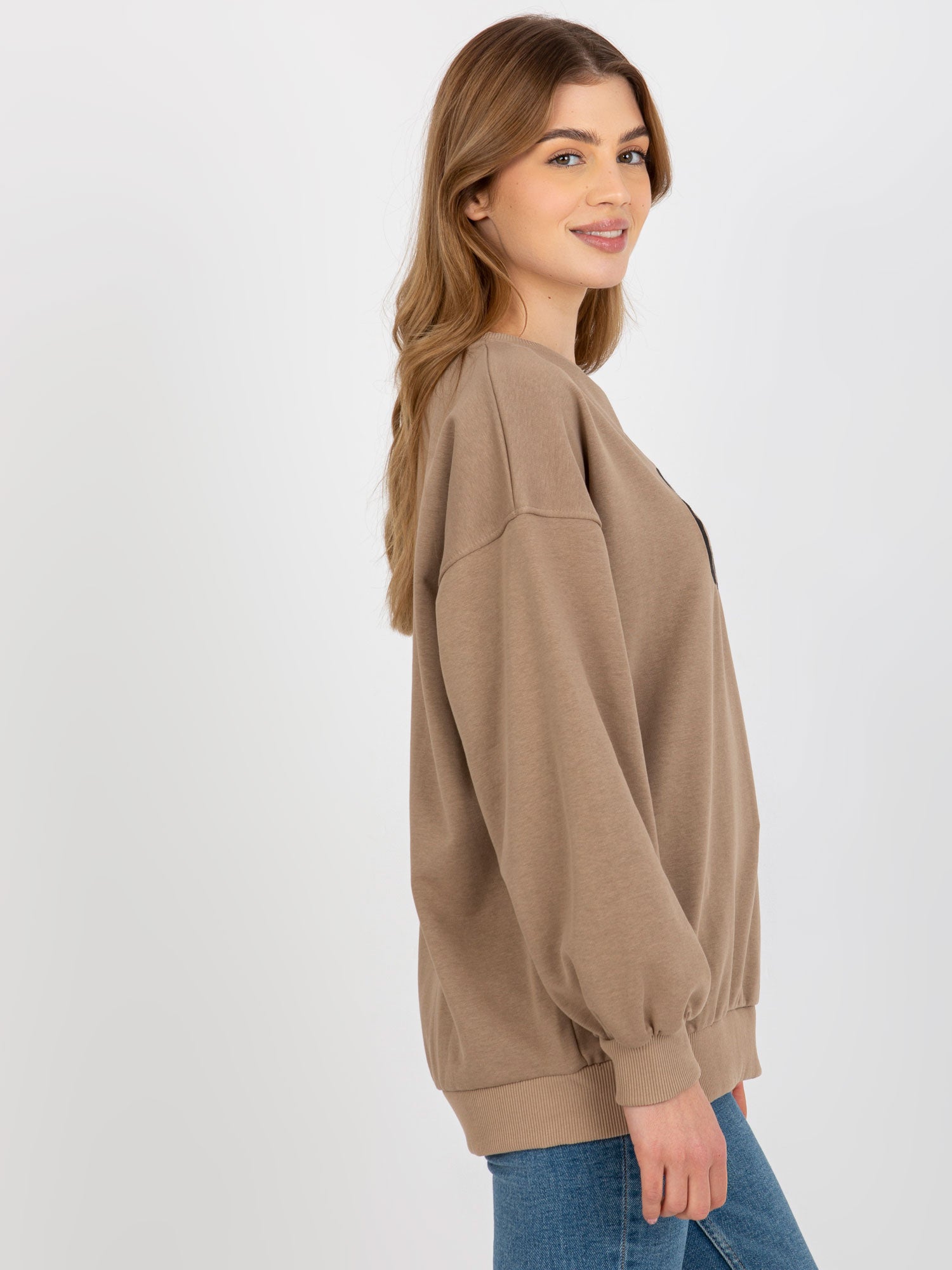 Bluza bez kaptura ex moda