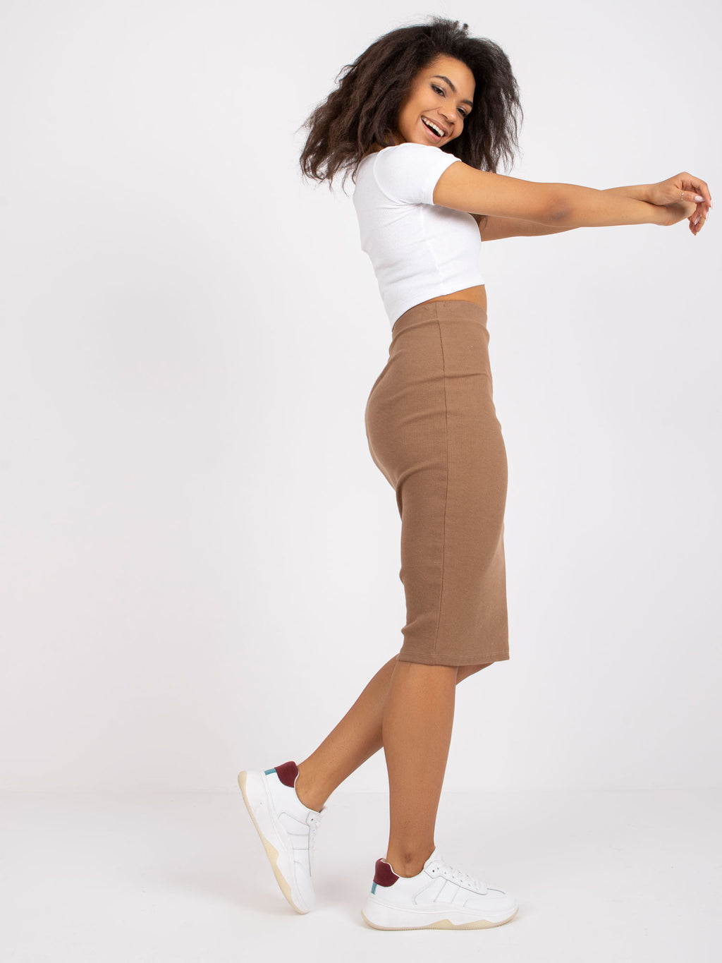 Spódnica dzianinowa RUE PARIS