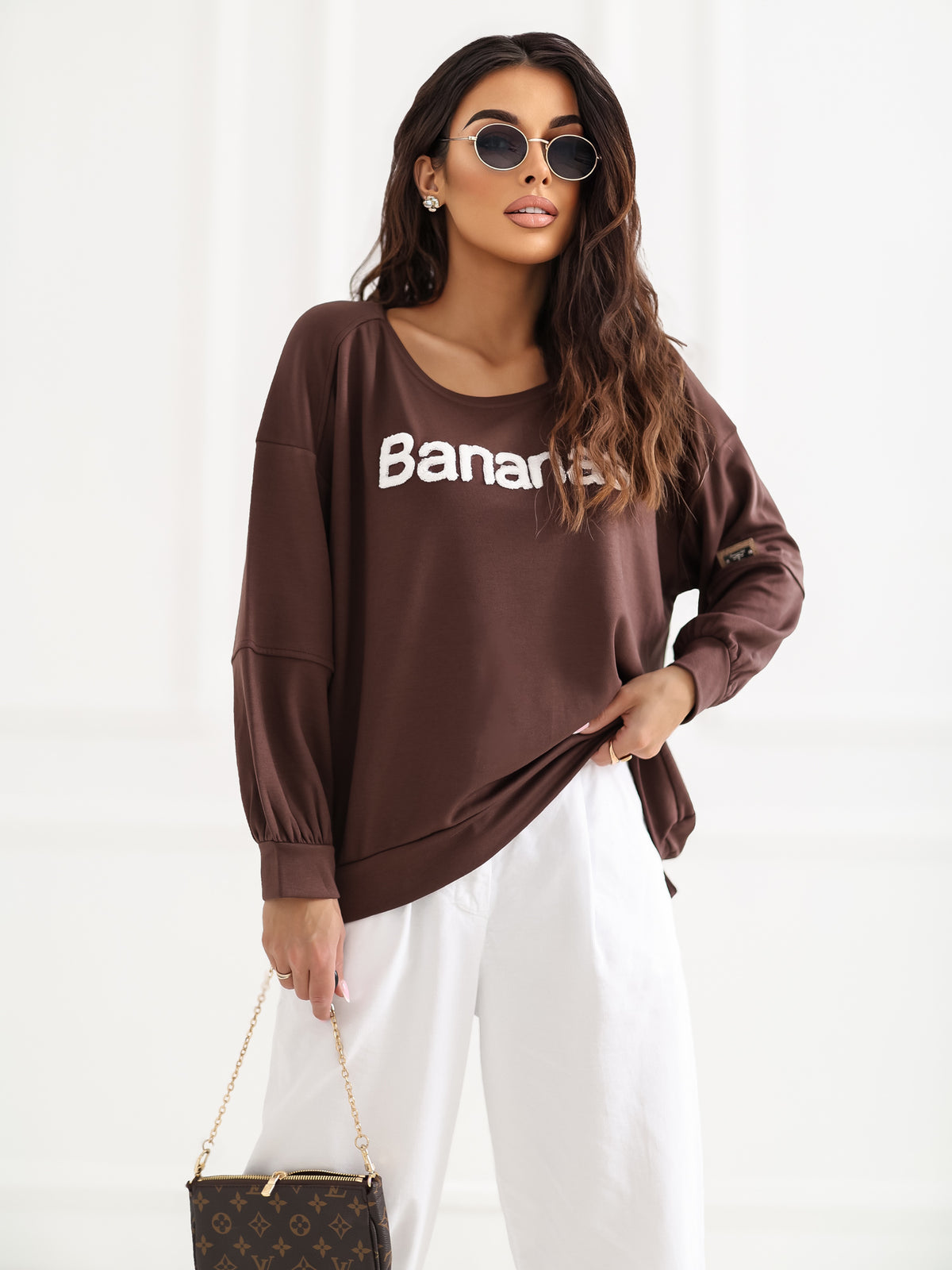 Bluza bez kaptura RUE PARIS