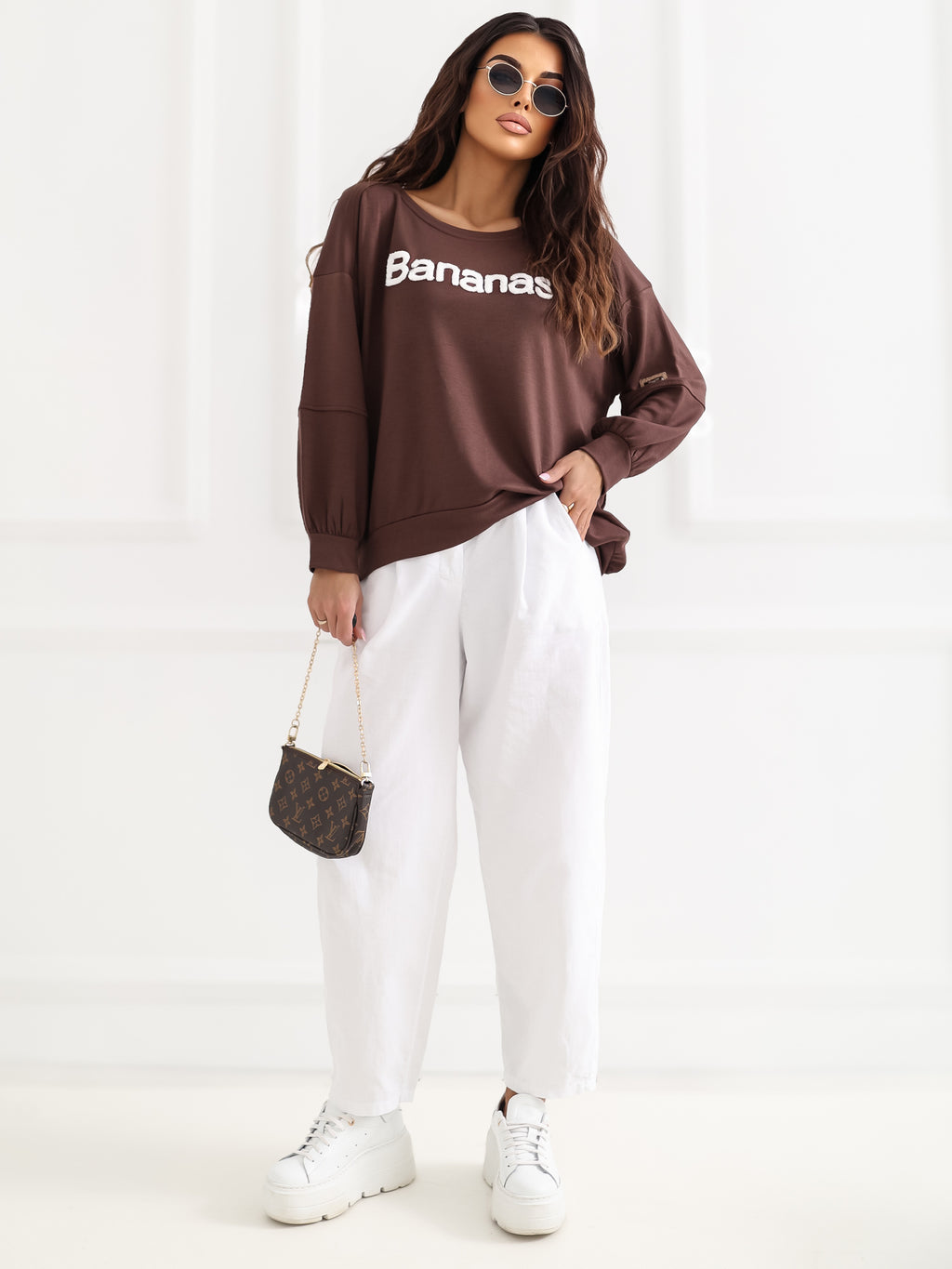Bluza bez kaptura RUE PARIS