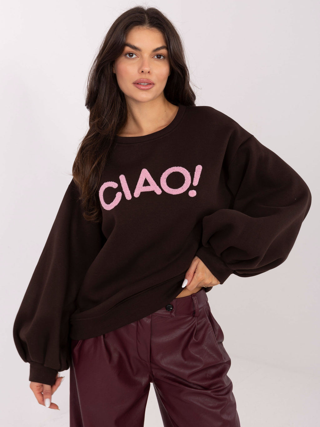 Bluza bez kaptura RUE PARIS