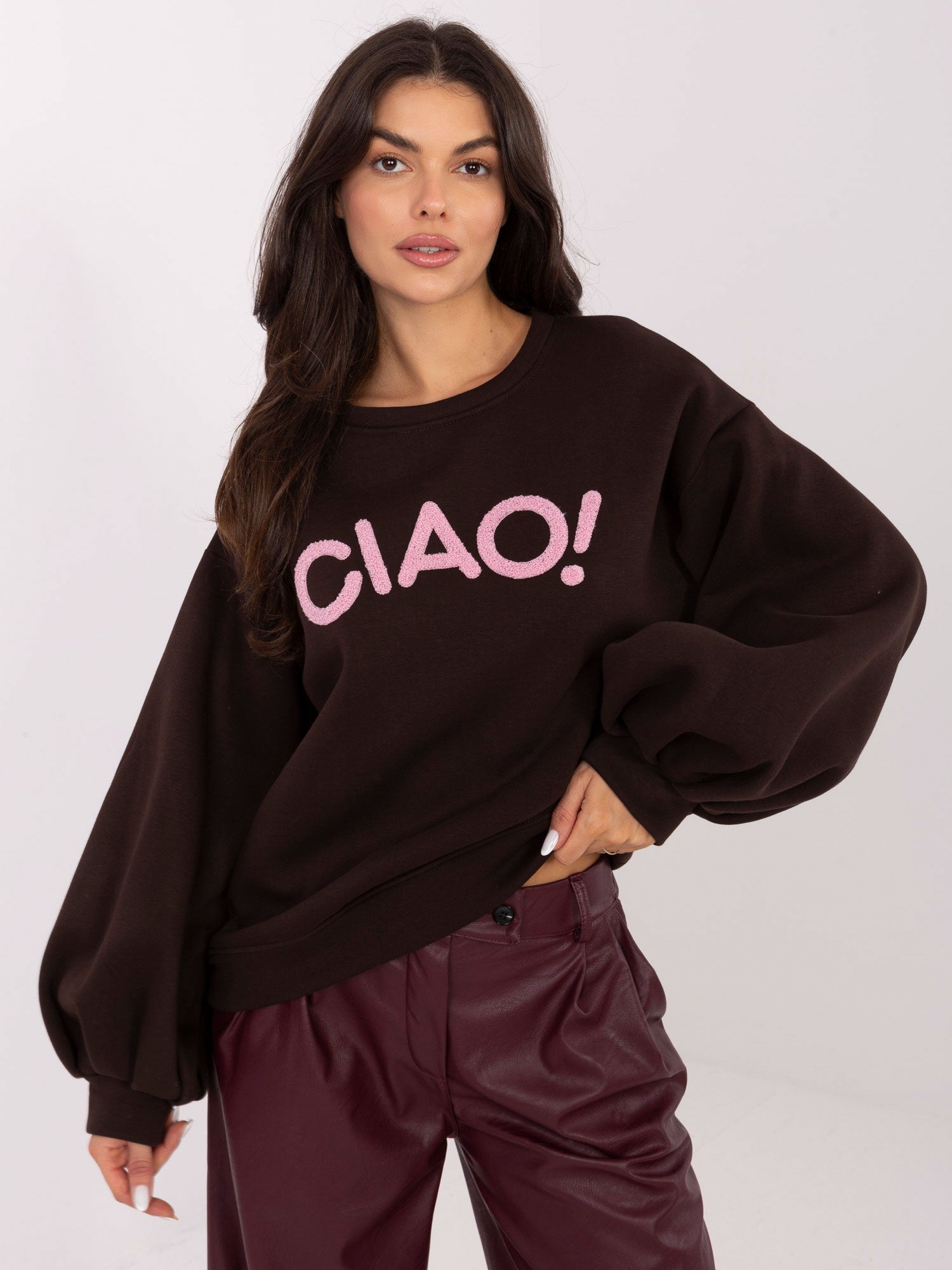 Bluza bez kaptura RUE PARIS
