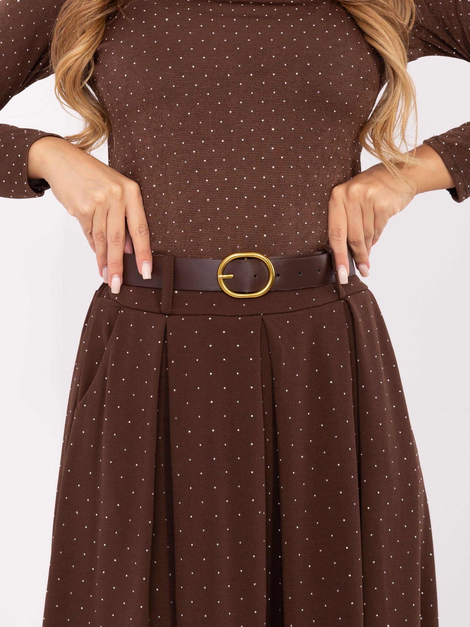 Rozkloszowana spódnica ITALY MODA