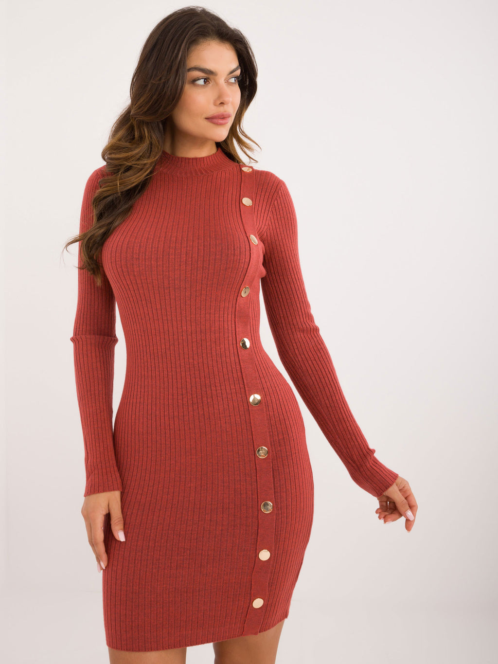 Sukienka dzianinowa Wool Fashion Italia