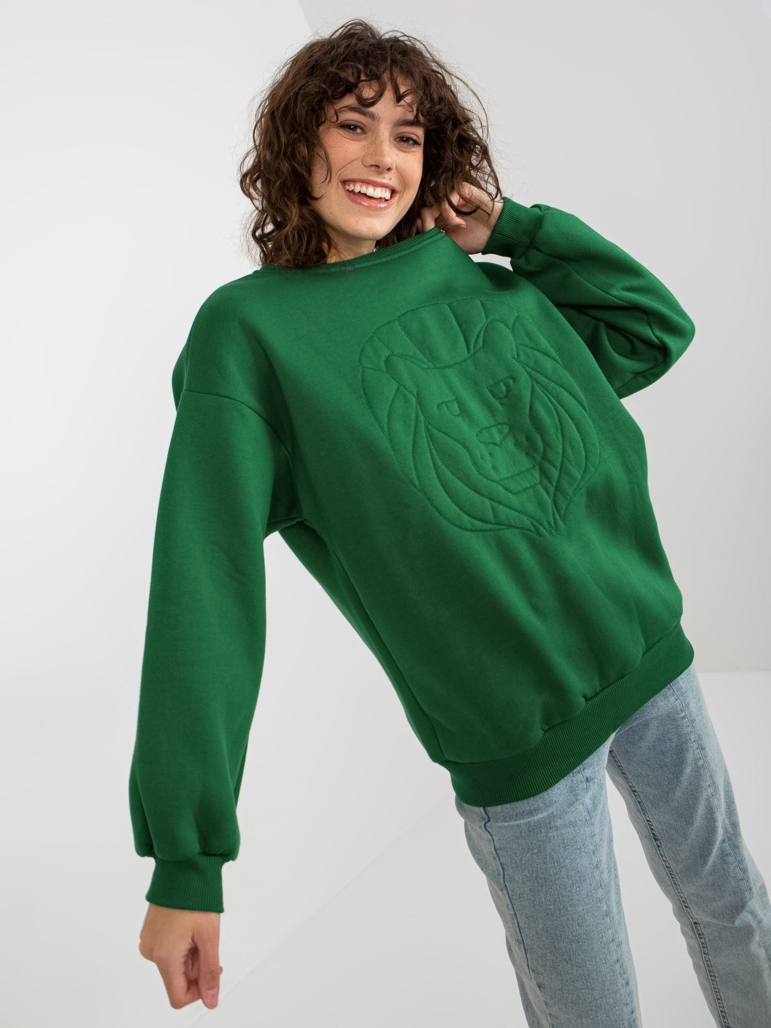 Bluza bez kaptura ex moda