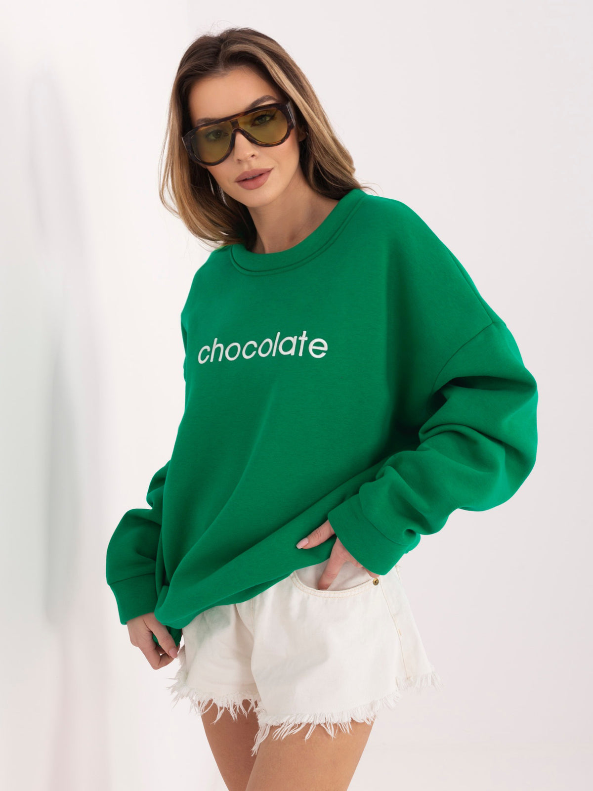 Bluza bez kaptura RUE PARIS